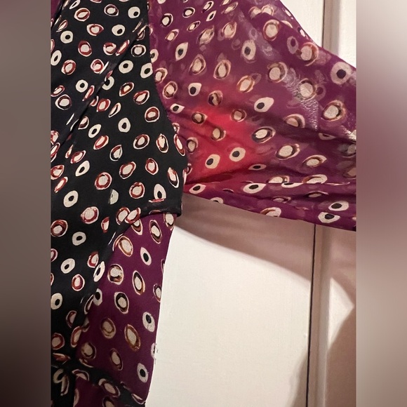 DIANE VON FURSTENBURG • IVETTA SILK BABYDOLL DRESS - Picture 10 of 10